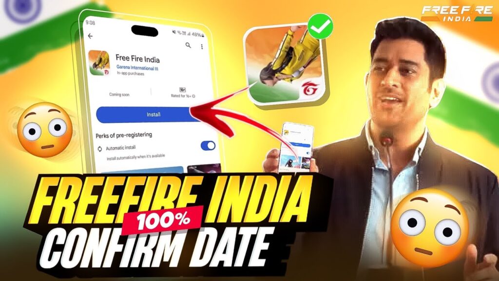 Free Fire India Launch Date