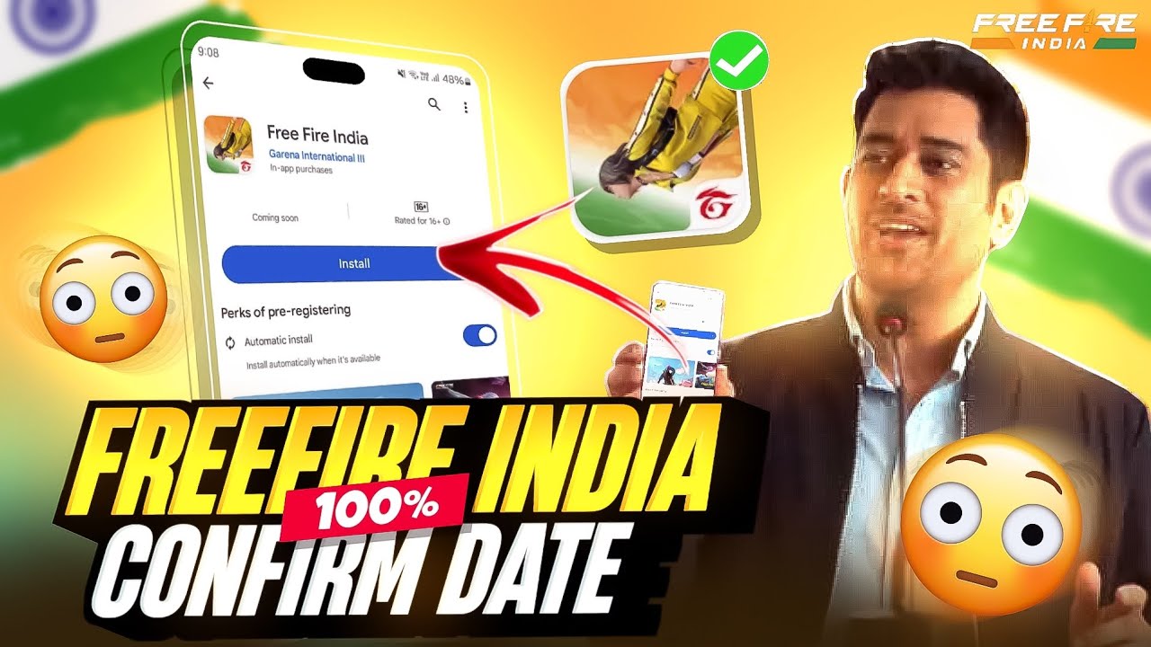 Free Fire India Launch Date