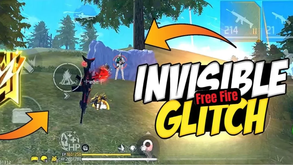 Free Fire Invisible Glitch